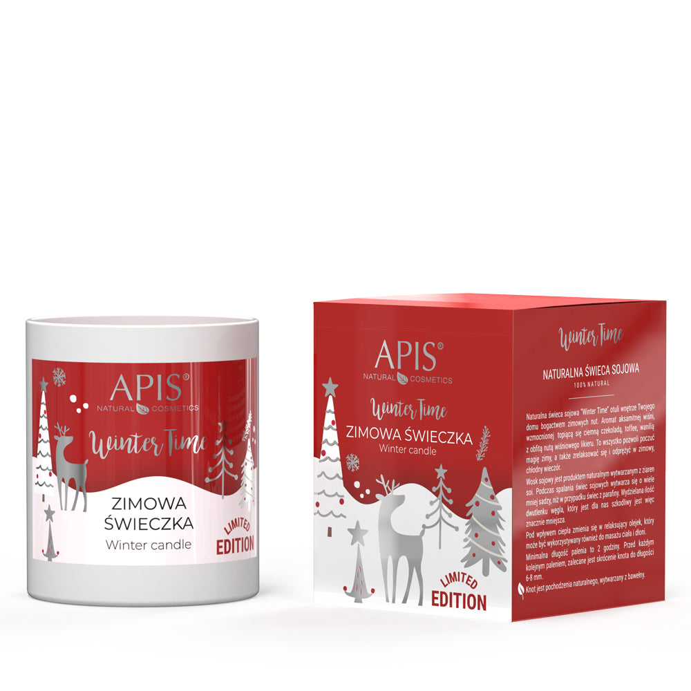 Apis Winter Time Natural Soy Candle 220g