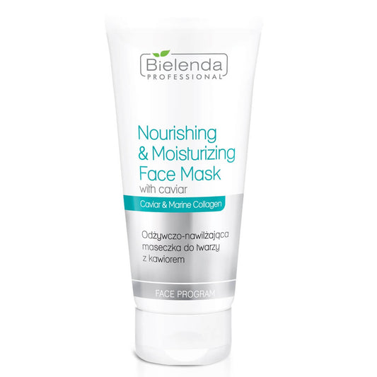 Bielenda Professional Nourishing & Moisturising Face Mask with Caviar & Marine Collagen 175ml