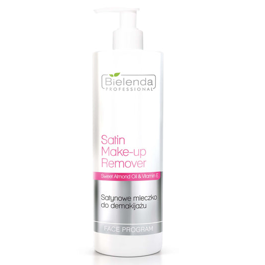 Bielenda Professional Satin Make Up Remover with Sweet Almond and Vitamin E 500ml