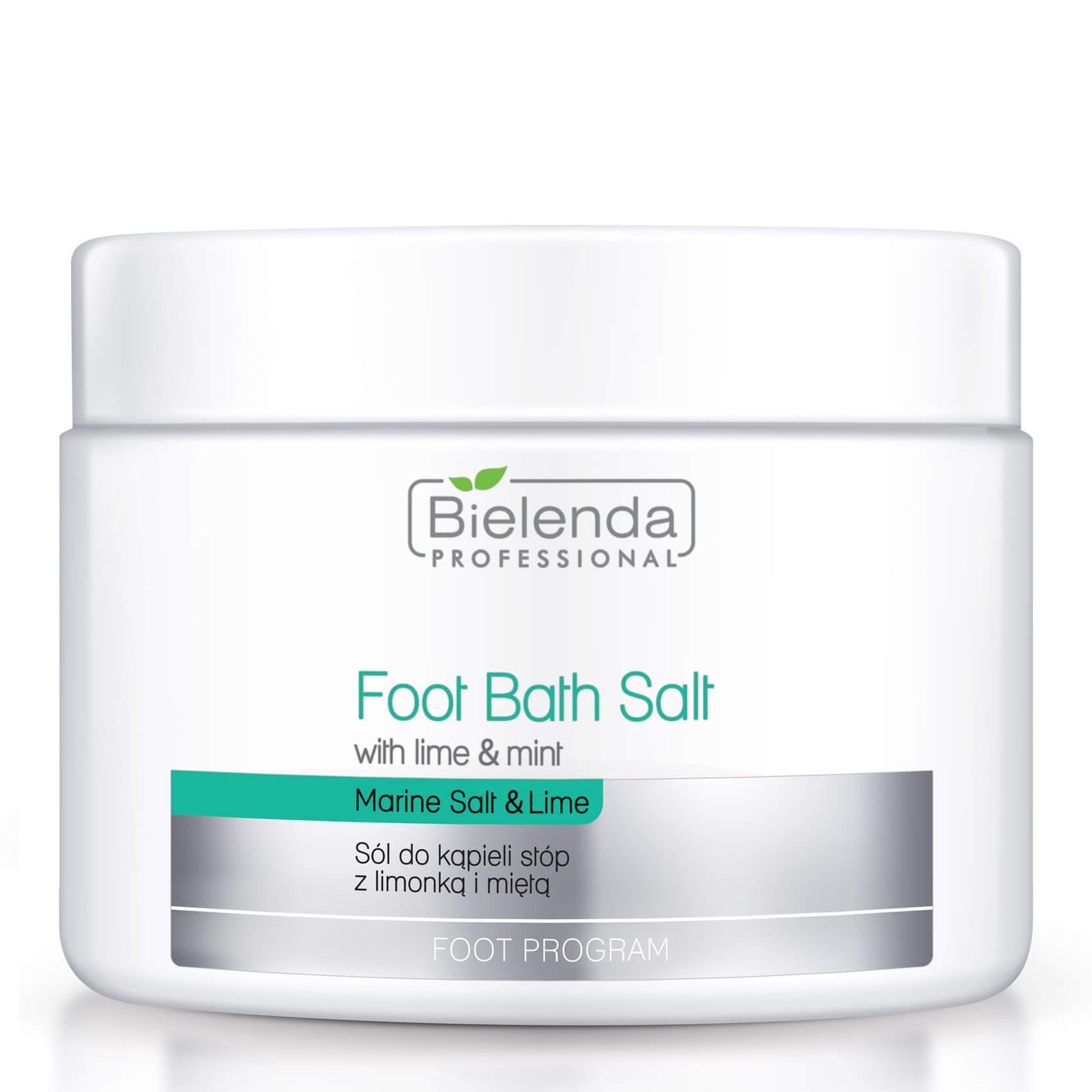 Bielenda Professional Foot Bath Salt With Lime and Mint 600g