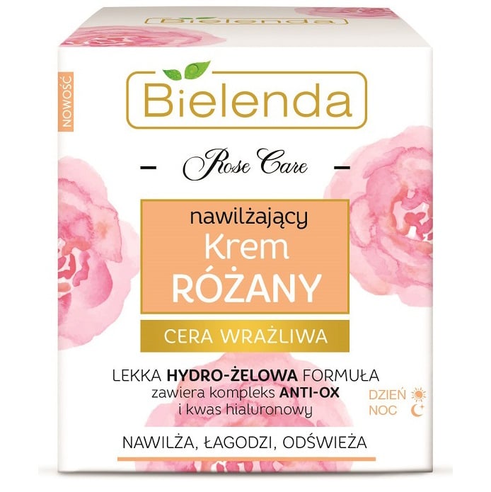 Bielenda Rose Care Moisturising and Soothing Day Night Face Cream 50ml