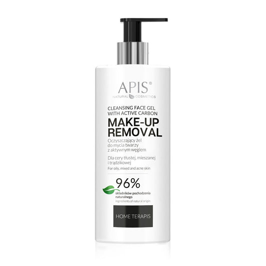 Apis Cleansing Face Gel with Active Carbon 300ml