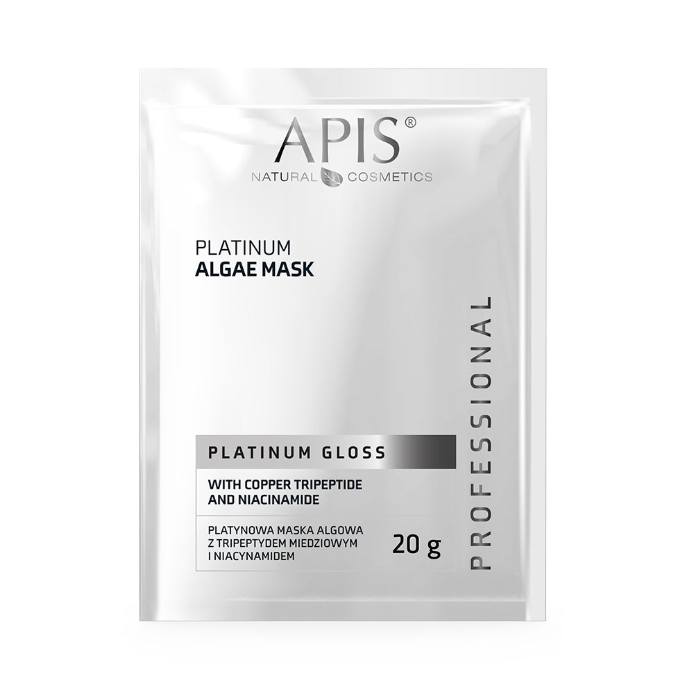 Apis Professional Platinum Gloss Algae Mask with Cooper Tripeptide and Niacinamine 20g