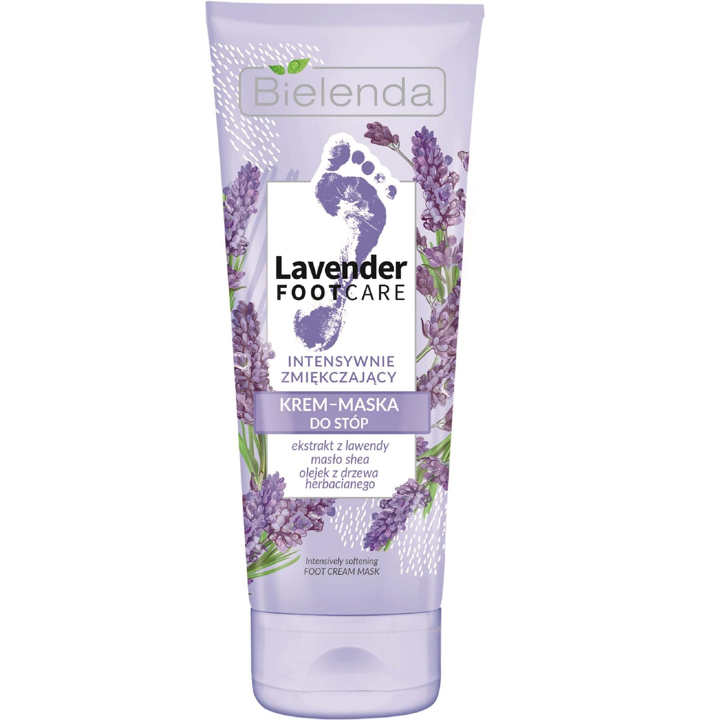 Bielenda Lavender Foot Care  Intensively Softening Cream Mask for Feet 100ml