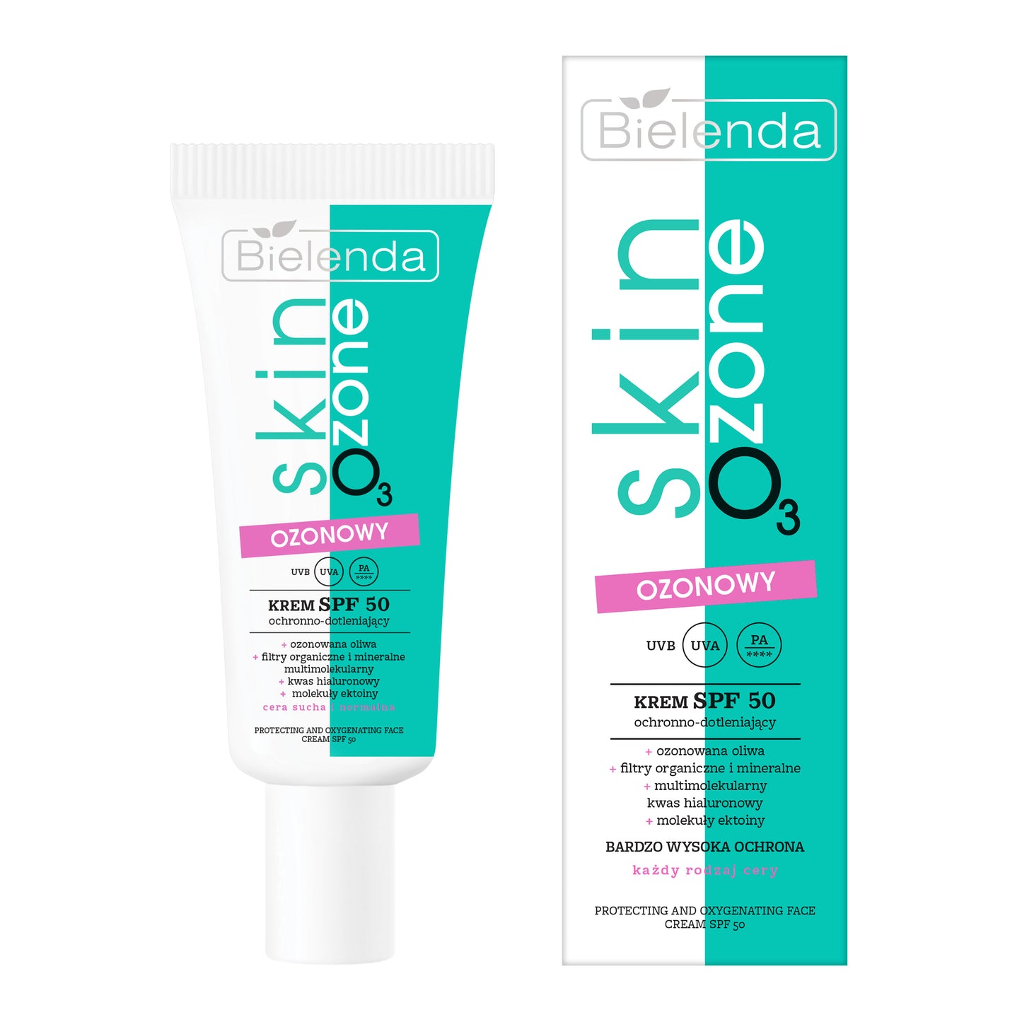 Bielenda Skin O3 Zone Ozone SPF 50 Protective and Oxygenating Cream 40ml