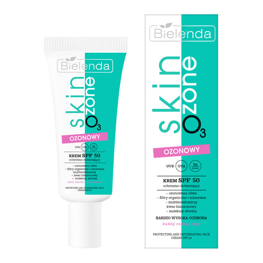 Bielenda Skin O3 Zone Ozone SPF 50 Protective and Oxygenating Cream 40ml