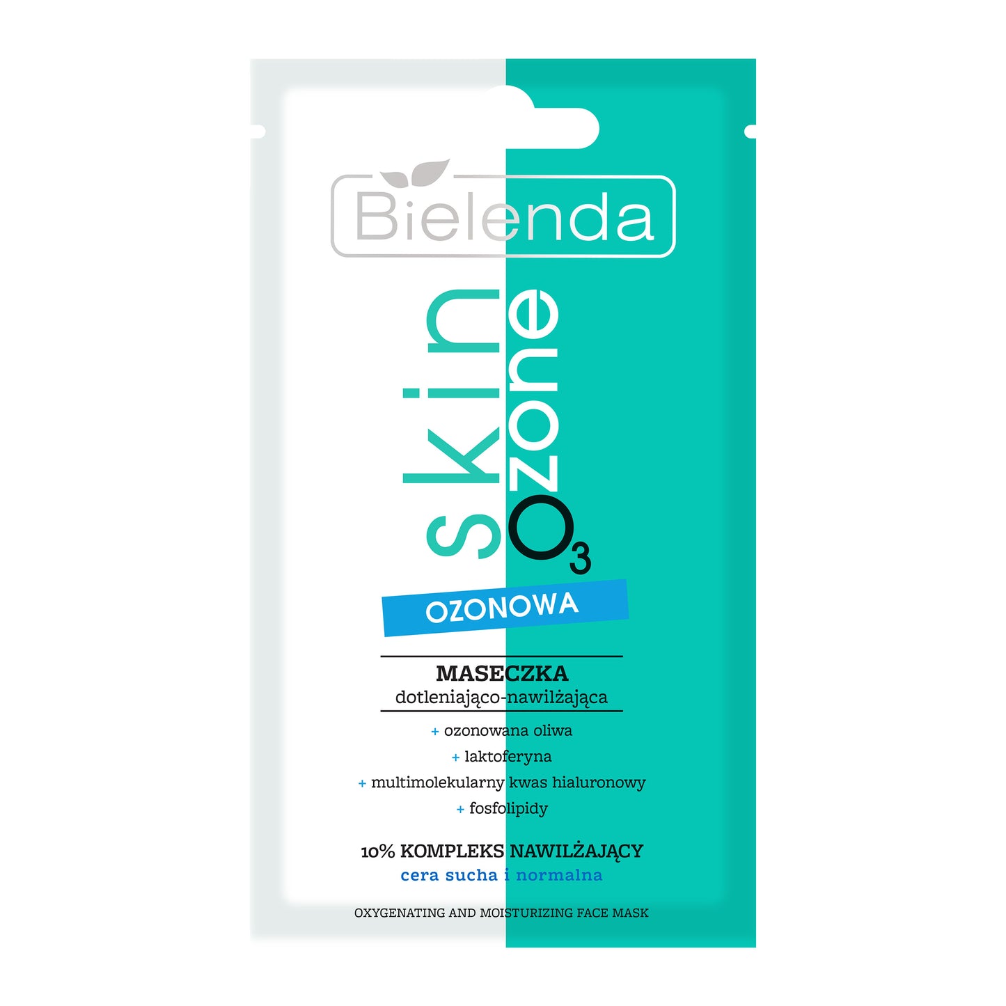 Bielenda Skin O3 Zone Ozone Oxygenating and Moisturising Mask for Dry and Normal Skin 8g