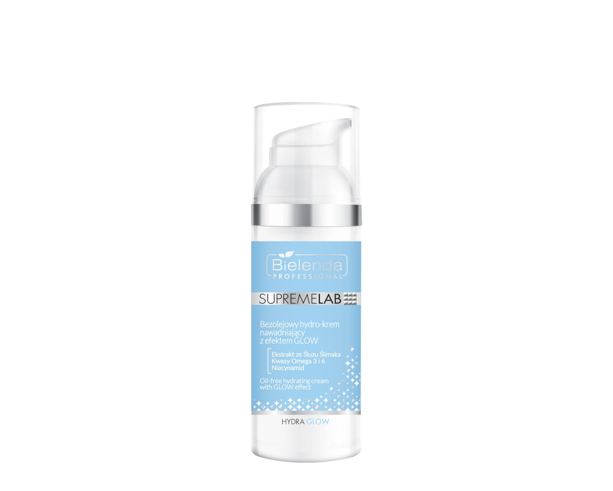 Bielenda Professional Supremelab Hydra Glow Oil-free Hydrating Hydro Cream with Glow Effect 50ml