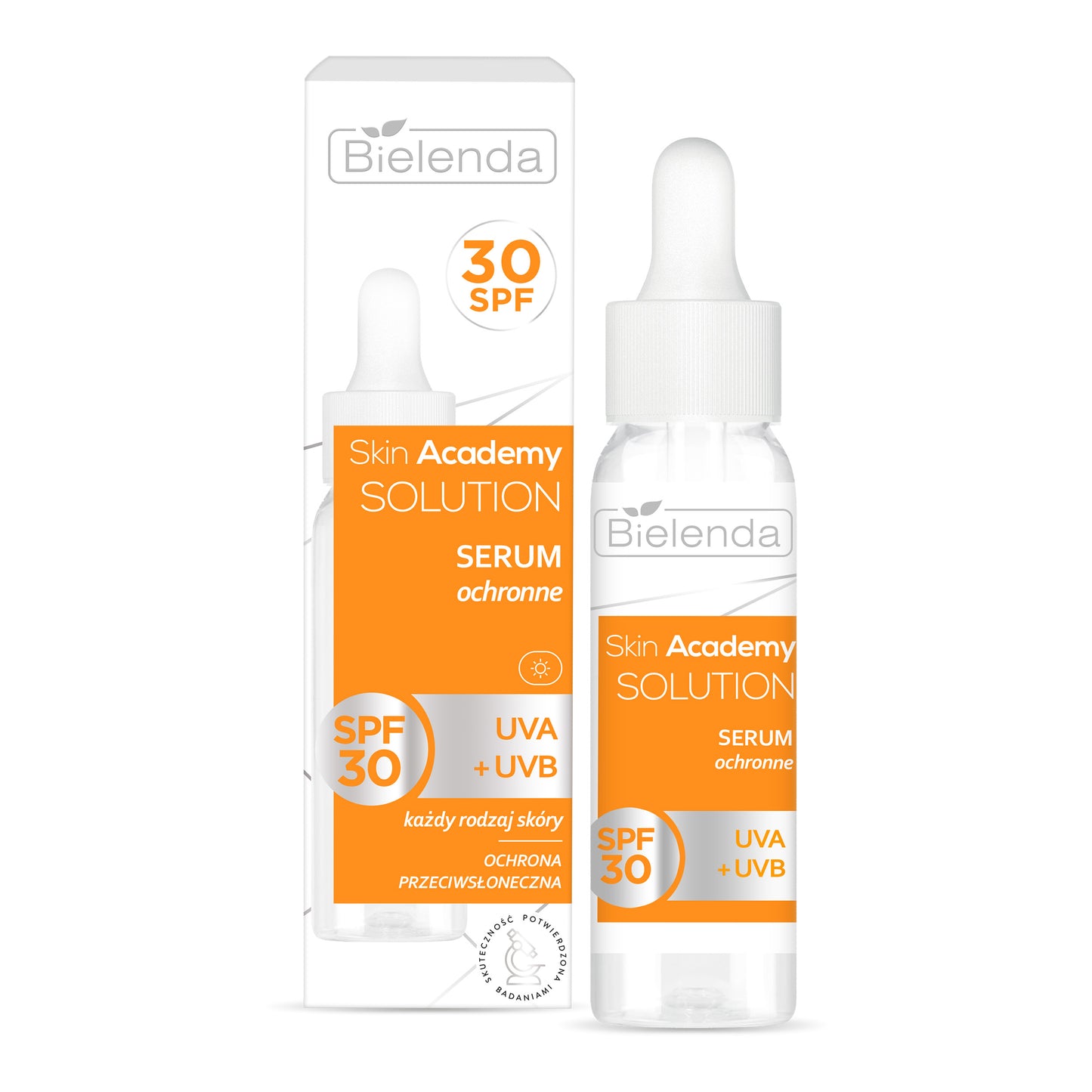 Bielenda Skin Academy Solution Protective Serum UVA UVB SPF 30 25ml