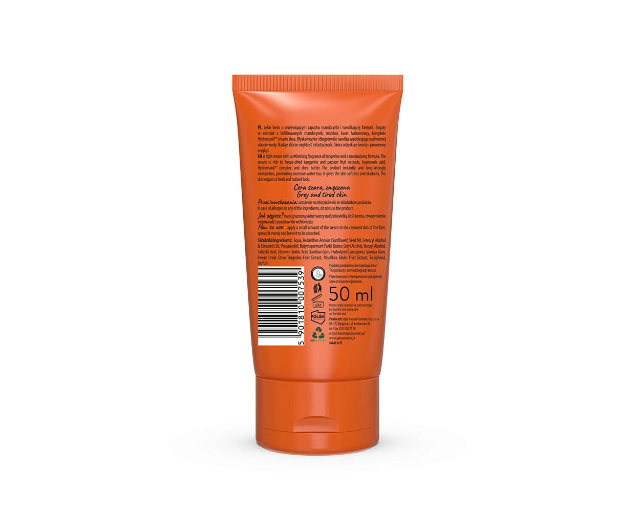 Apis Fruit Shot Tangerine Hydrating Cream 50ml