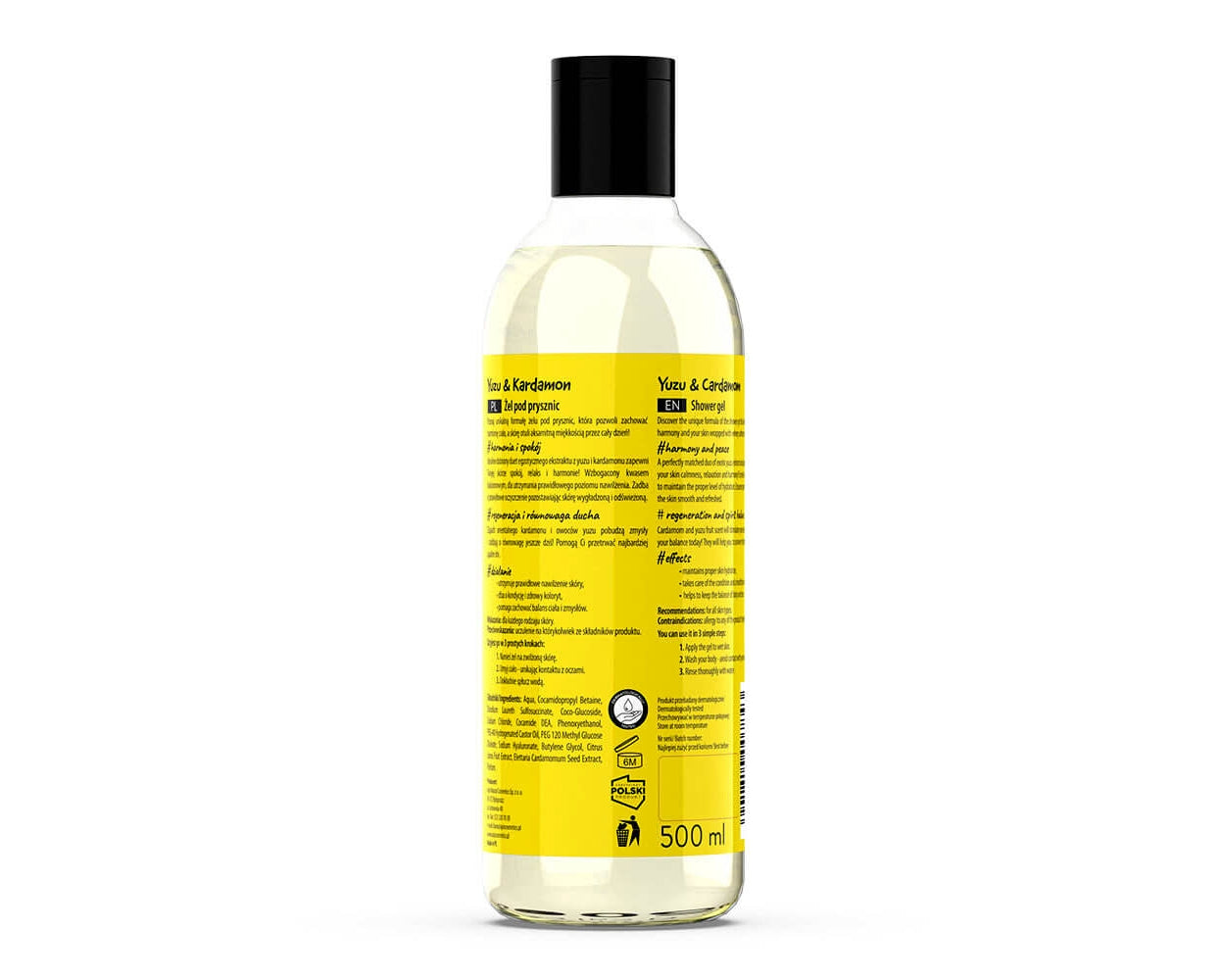 Apis Harmony Shot Yuzu & Kardamon Shower Gel 500ml