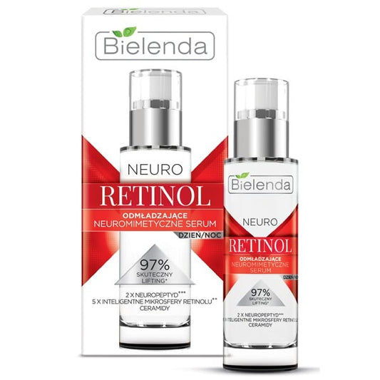 Bielenda Neuro Retinol Neuromimetic Rejuvenating Serum Day Night 30ml