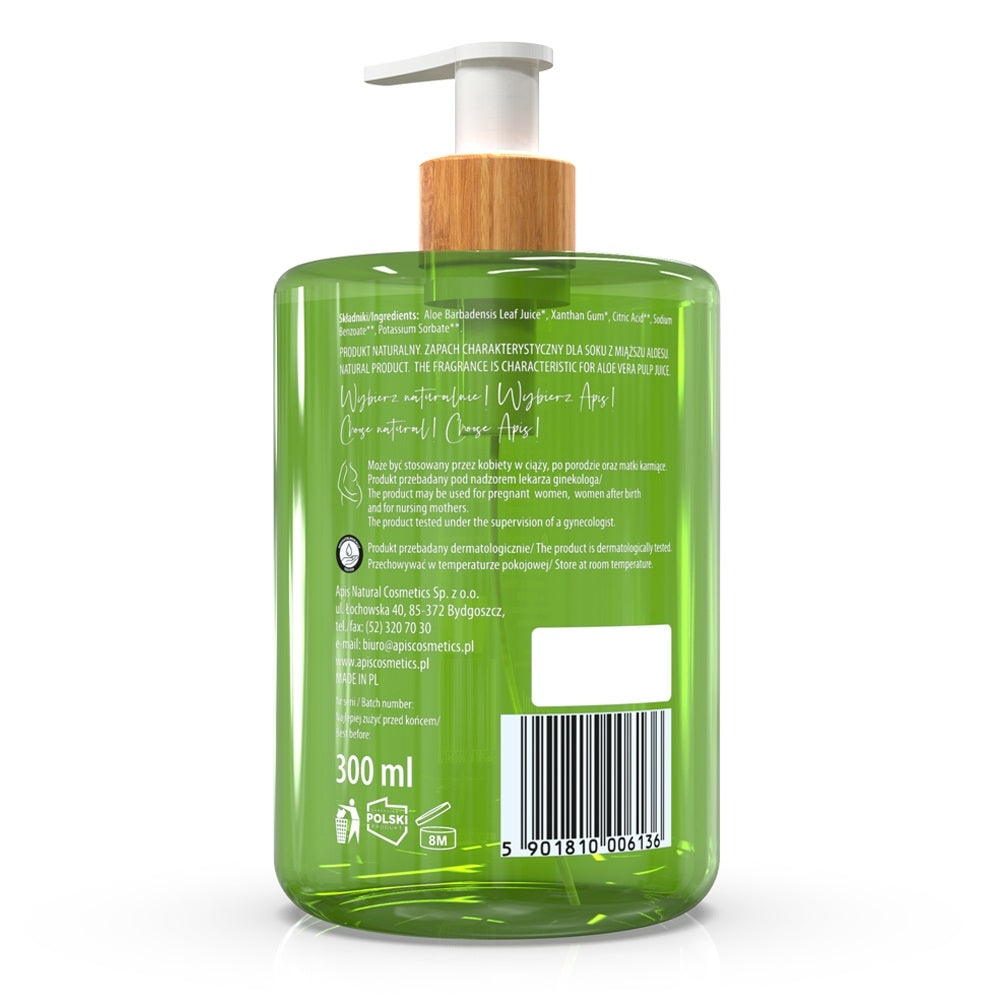 Apis 99% Natural Face and Body Aloe Vera Gel 300ml