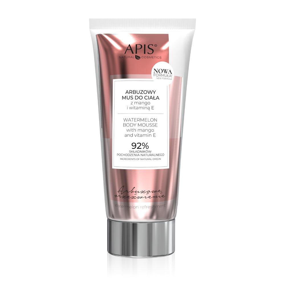 Apis Watermelon Body Mousse with Mango and Vitamin E 200ml