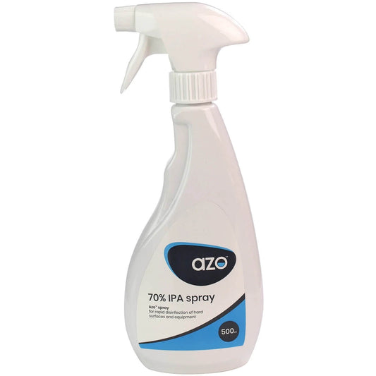 Azo Spray 70% IPA Spray for Rapid Disinfection of Hard Surfaces and Equipment 500ml