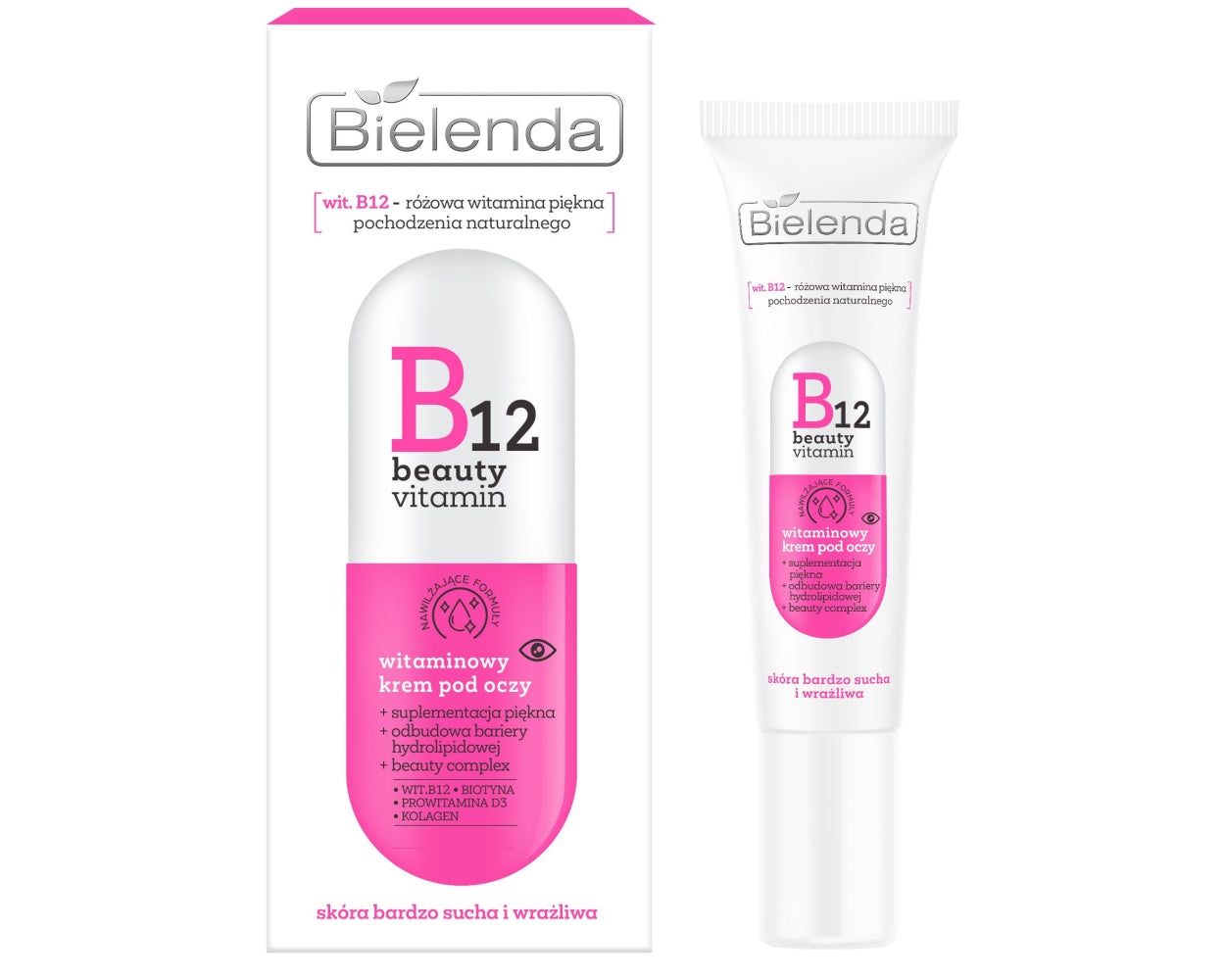 Bielenda B12 Beauty Vitamin Eye Cream 15ml