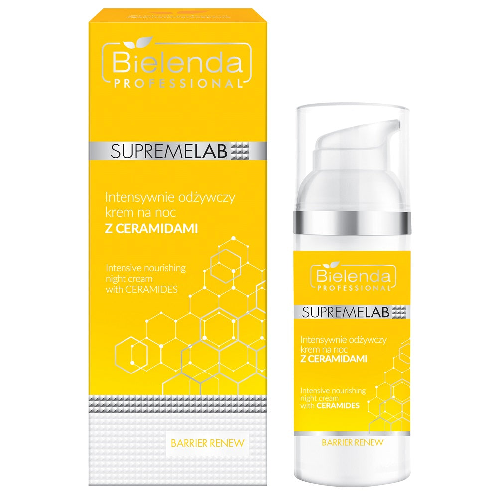 Bielenda Professional SupremeLab Barrier Renew Nourishing Night Cream with Ceramides 50ml