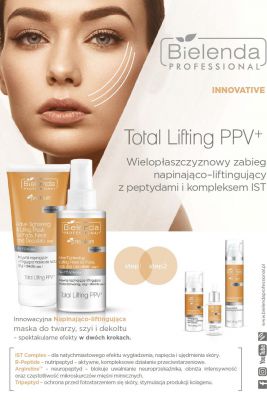 Bielenda Professional TOTAL Lifting PPV+ Multipeptide Lifting and Firming Face Cream 100ml