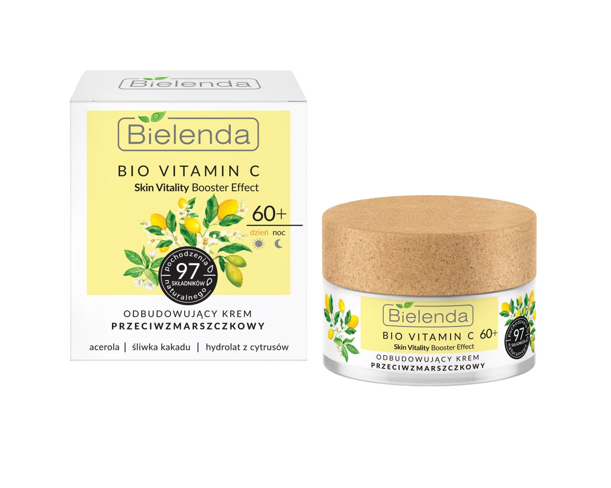 Bielenda Bio Vitamin C Rebuilding Anti wrinkle Face Cream 60+ day/night 50ml