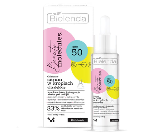 Bielenda Beauty Molecules Protective Ultra-Light Serum SPF 50 30ml