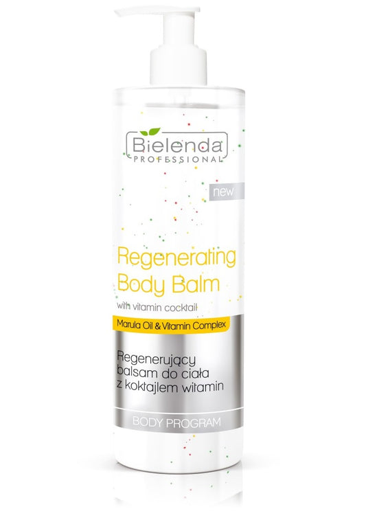 Bielenda Professional Regenerating Body Balm with Vitamin Cocktail Marula Oil & Vitamin Complex 490ml