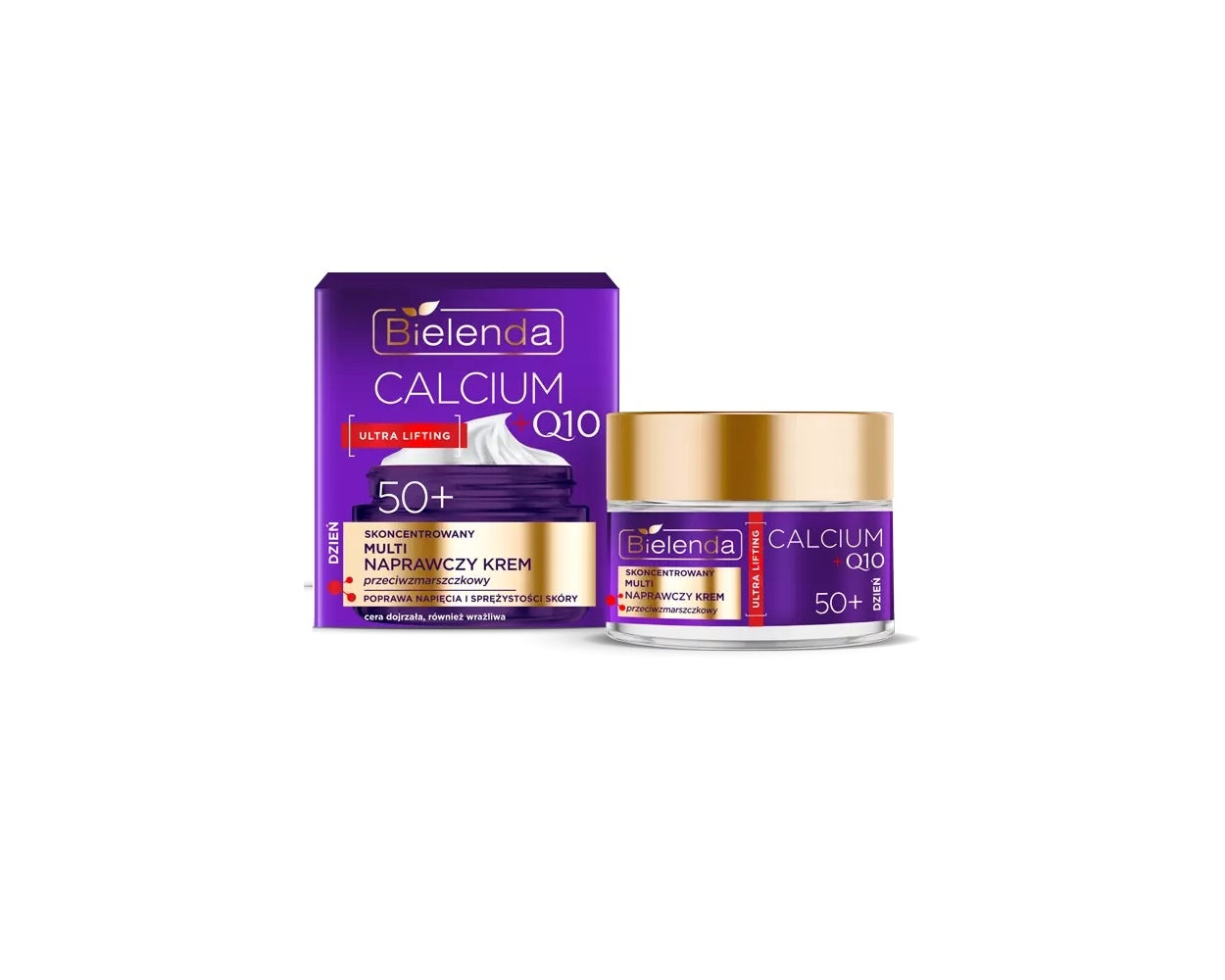 Bielenda Calcium + Q10 Ultra Lifting Multi-Repair 50+ Face Cream Day 50ml