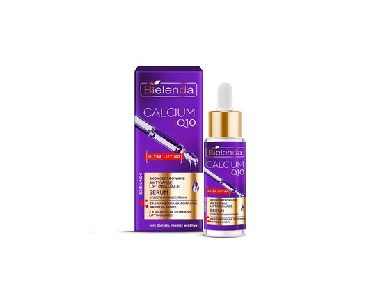 Bielenda Calcium + Q10 Concentrated Active Lifting Anti-Wrinkle Day/Night Serum 30ml