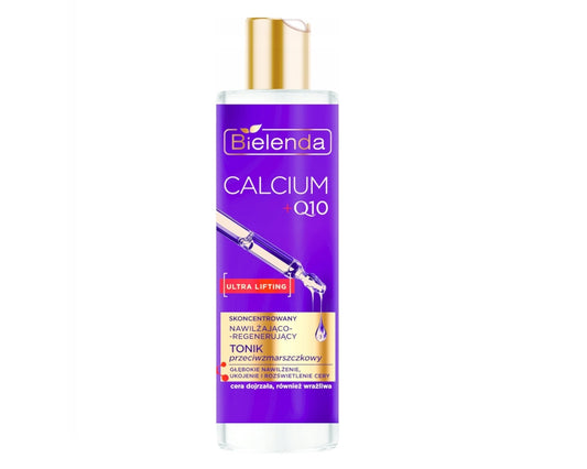 Bielenda Calcium Q10 Ultra Lifting Moisturising And Regenerating Face Toner 200ml