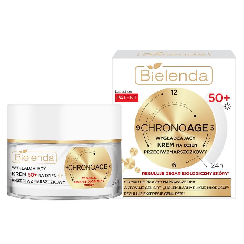 Bielenda Chrono Age 24h Smoothing Anti-wrinkle Day Cream 50+ 50ml