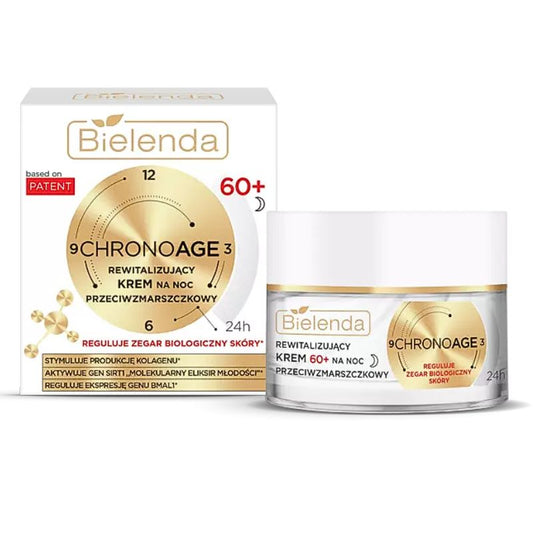 Bielenda Chrono Age 24H Revitalizing Anti-Wrinkle Night Cream 60+ 50ml