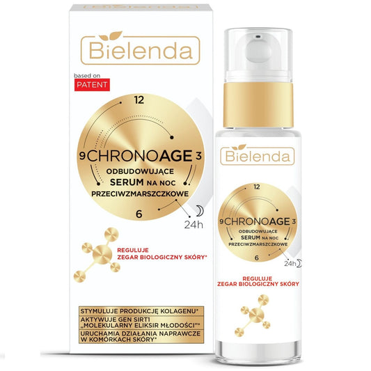 Bielenda Chrono Age 24h Rebuilding Anti-Wrinkle Night Serum 30ml