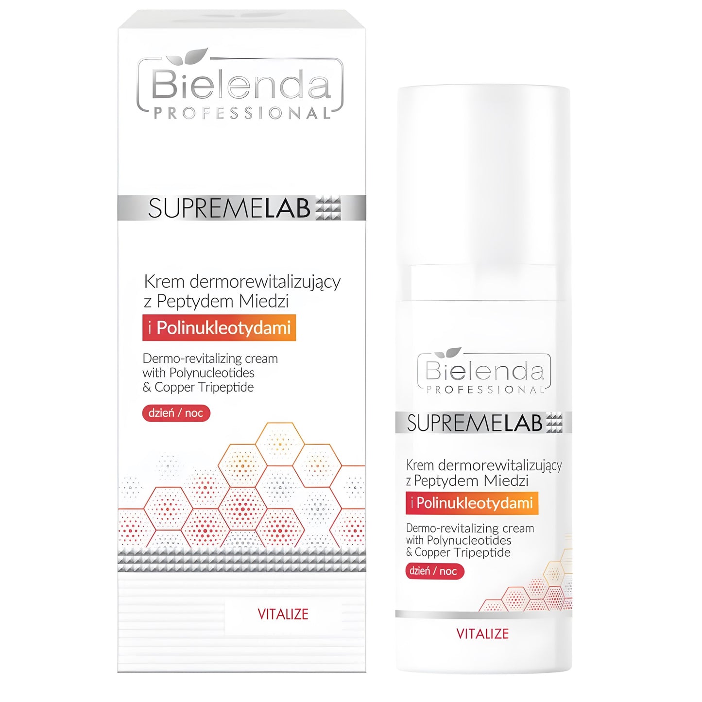 Bielenda Professional Supremelab Skin Architect Derm Dermorevitalizing Cream with Cooper Peptide& Polynucleotides 50ml