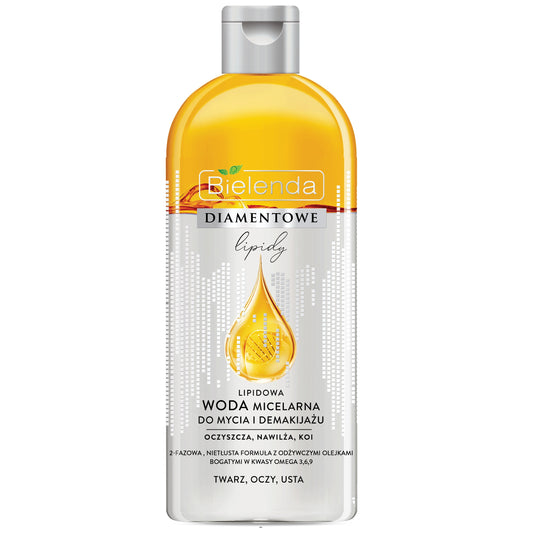 Bielenda Diamond Lipids Micellar Water with Omega 3 6 9 425ml