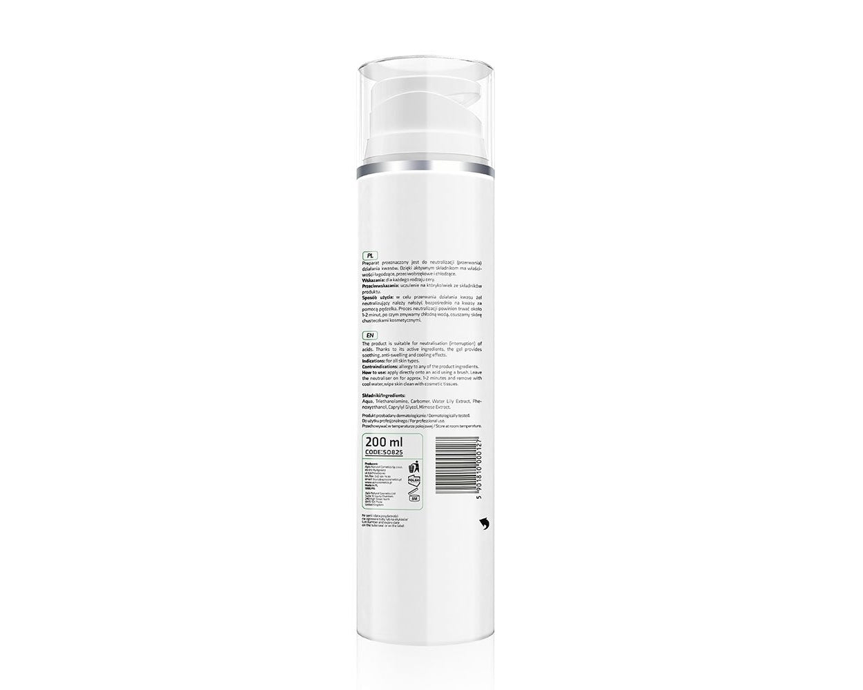 Apis Professional Cooling Neutralizing Gel after Acid Exfoliation 200ml