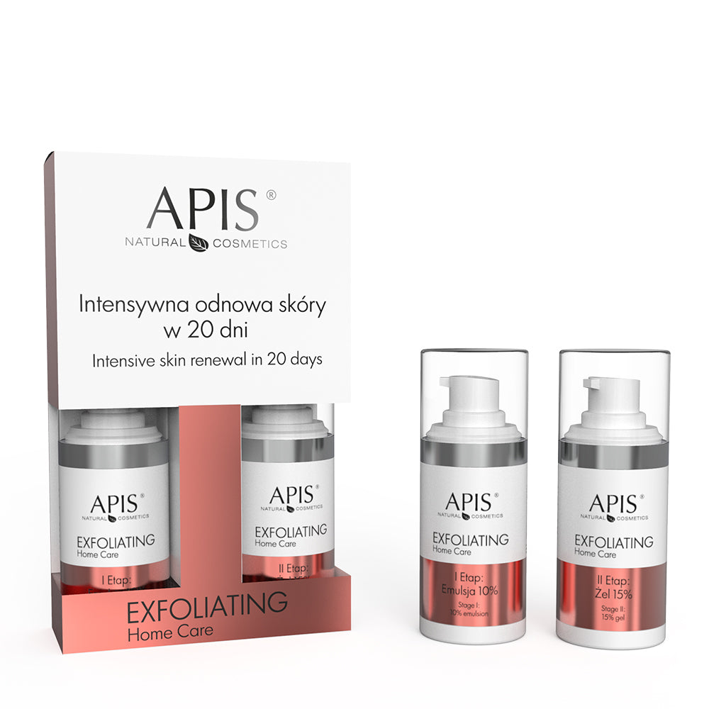 Apis Exfoliating Home Care Intensive Skin Renewal in 20 days 2x15ml