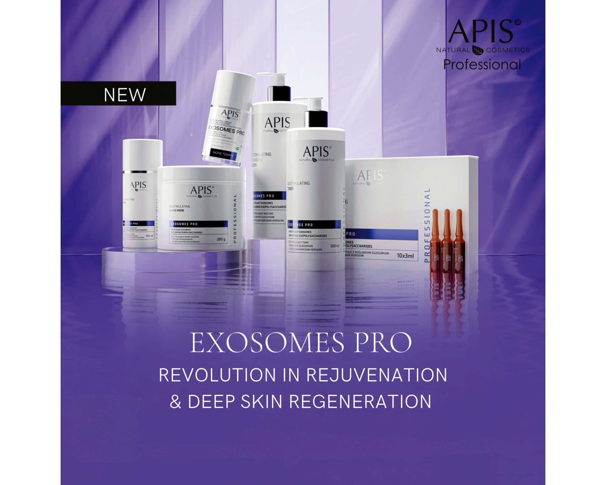 Apis Professional Exosomes Pro Biostimulating Face Cream With Plant Exosomes and Marine Exopolysaccharides 100ml