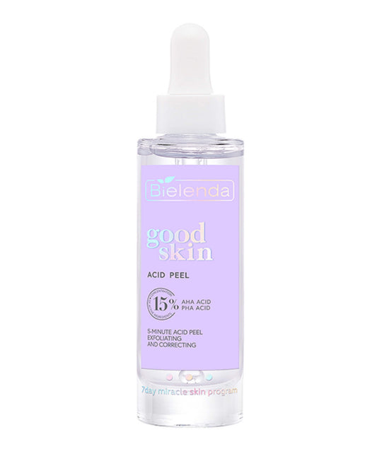 Bielenda Good Skin Acid Peel  5-minute Exfoliating and Correcting Acid Peel AHA + PHA acids 30ml