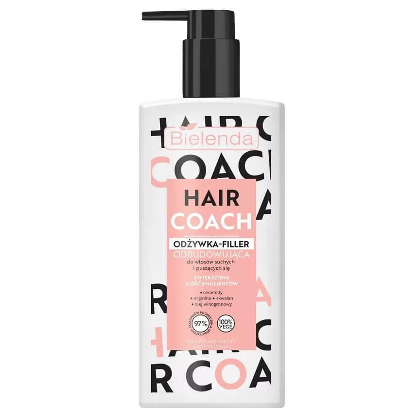 Bielenda Hair Coach Rebuilding Conditioner-Filler For Dry And Frizzy Hair 280ml