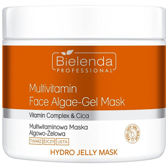 Bielenda Professional Hydro Jelly Brightening Face Algae-Gel Mask with Multivitamins 190g