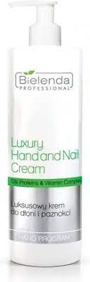 Bielenda Professional Luxury Hand and Nail Cream With Silk Proteins and Vitamin Complex 500ml