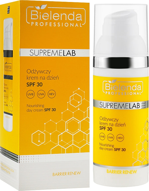 Bielenda Professional Supremelab Barrier SPF 30 Renew Nourishing Face Cream 50ml