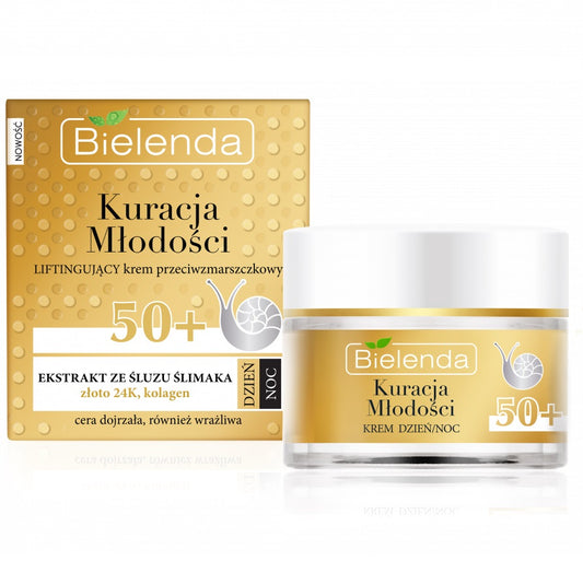 Bielenda Youth Therapy Lifting Anti Wrinkle Cream 50+ Day/Night 50ml