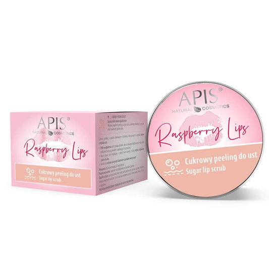 Apis Raspberry Sugar Lip Scrub 10ml