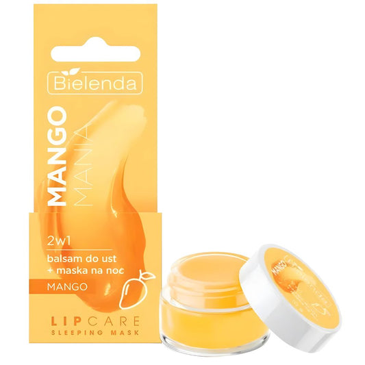 Bielenda Lip Care Sleeping Mask Mango Mania 2in1 Lip Balm + Night Mask 10g