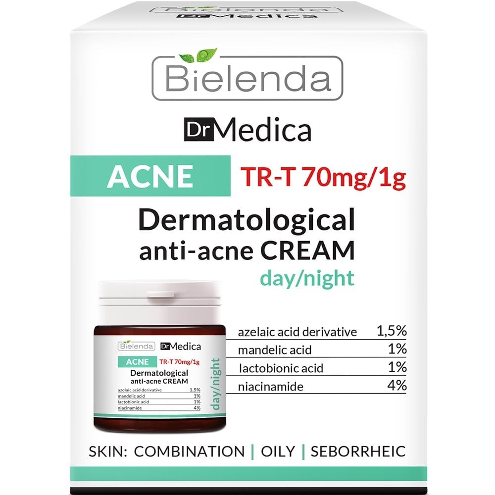 Bielenda Dr Medica Dermatological Anti Acne Face Cream Day Night 50ml