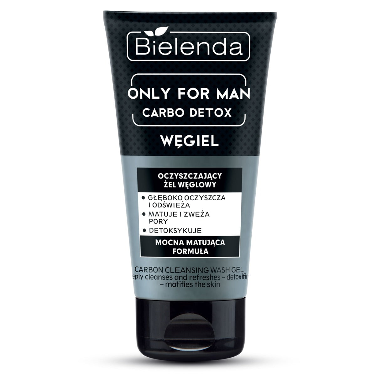 Bielenda Only For Men Carbo Detox Cleansing Gel 150ml