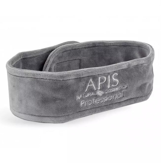 Apis Professional Velour Headband for Beauty Treatments SPA Home Use