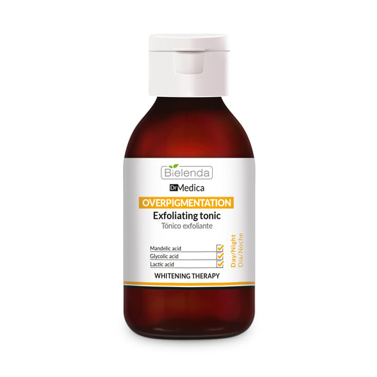 Bielenda Dr Medica Overpigmentation Exfoliating Tonic with Mandelic Glycolic & Lactic Acid  250ml