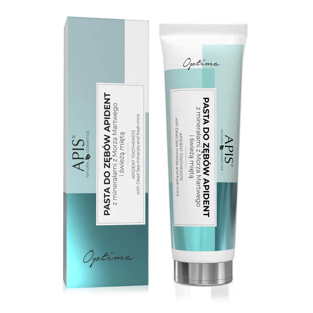 Apis Apident Toothpaste with Dead Sea Minerals and Fresh Mint 100ml