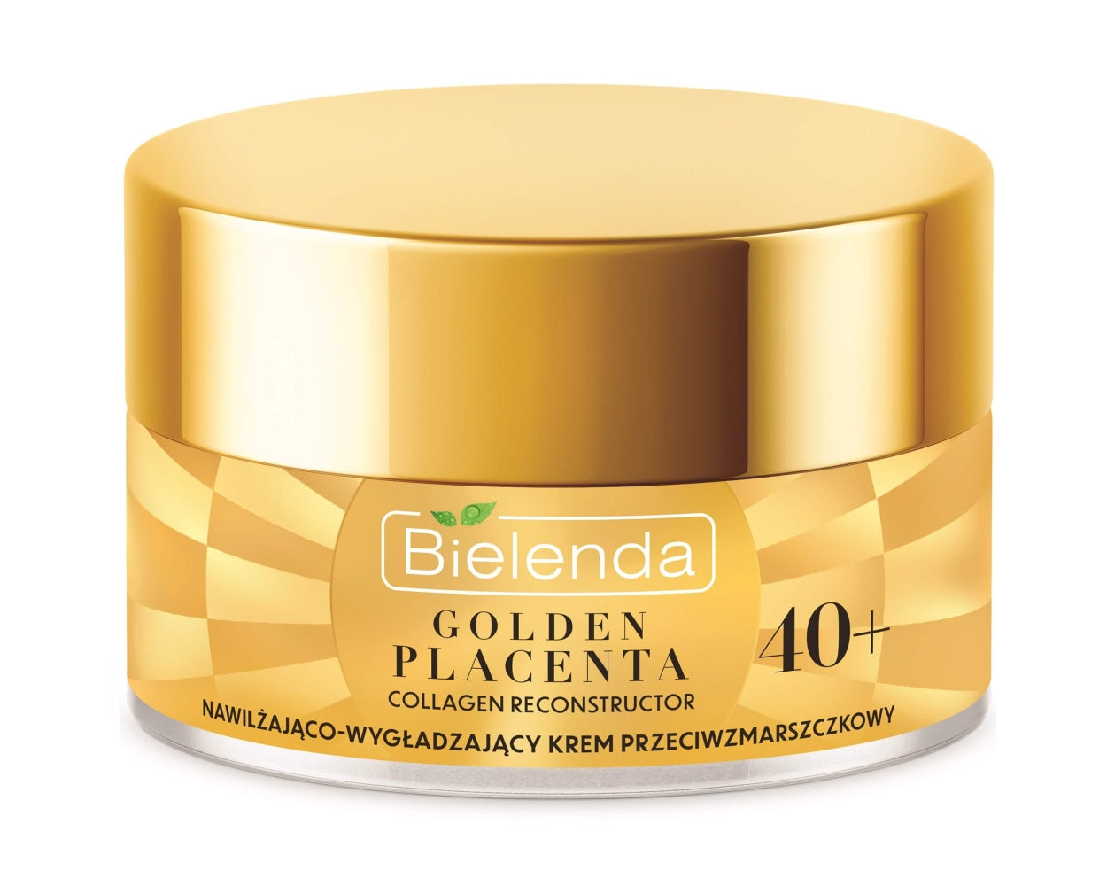 Bielenda Golden Placenta Collagen Reconstructor Moisturising Smoothing Anti Wrinkle Cream 40+ Day/Night 50ml